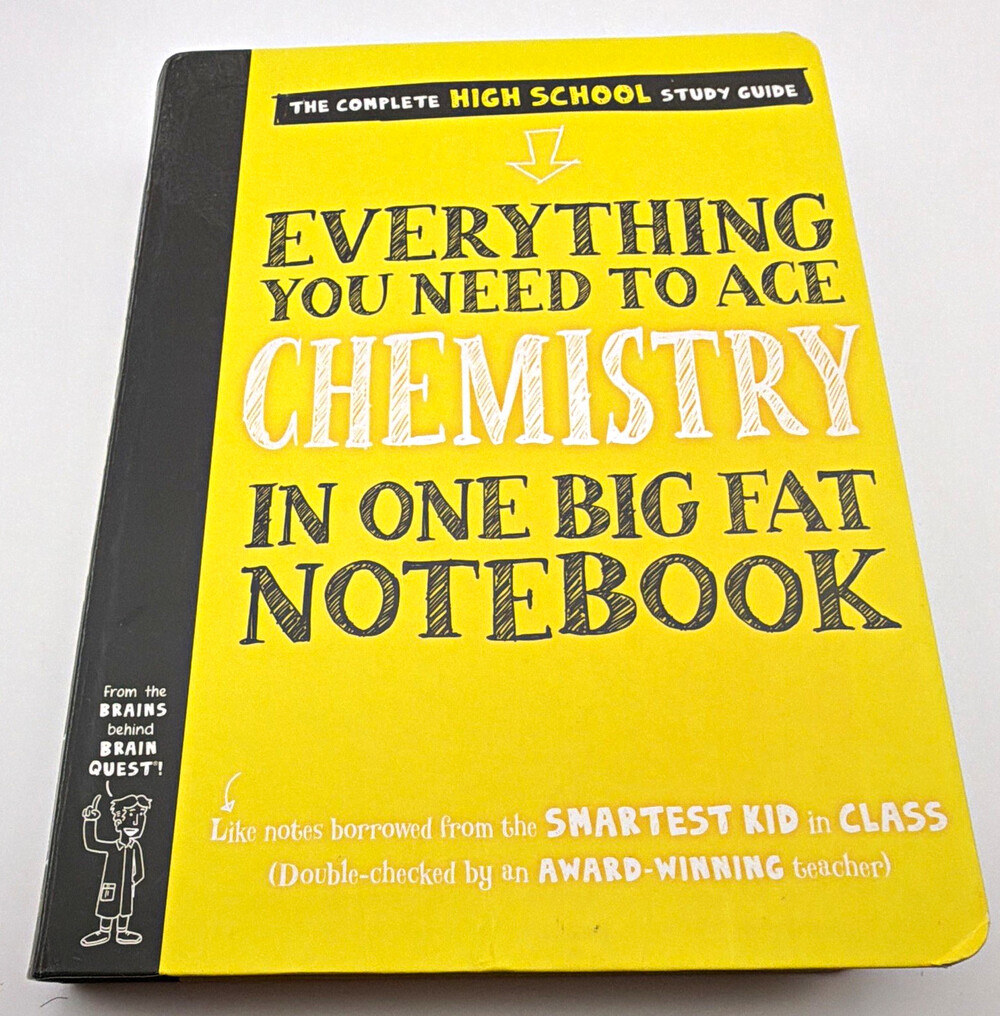 Everything You Need to Ace Chemistry Big Fat Notebook PB 2016 576p